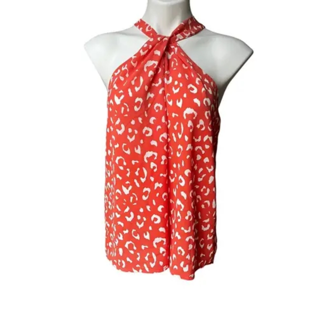 NWT! Coral Halter Top